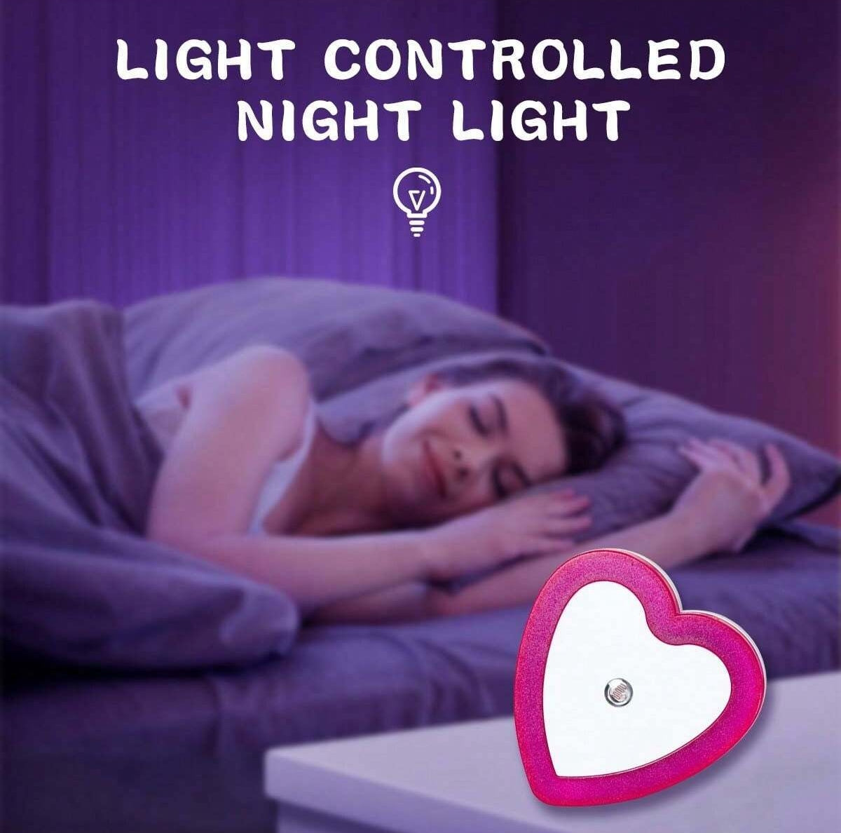 Heart-shaped Induction Led Night Light