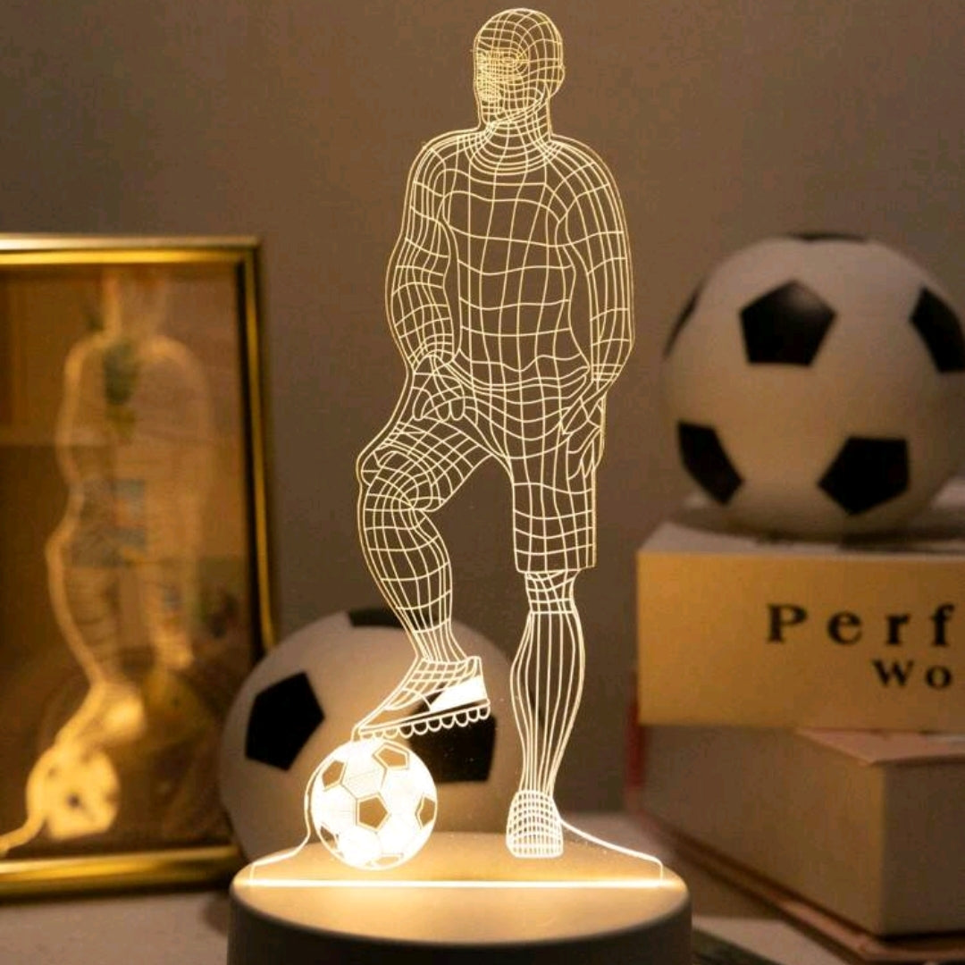 Football Sports 3d Led Night Light