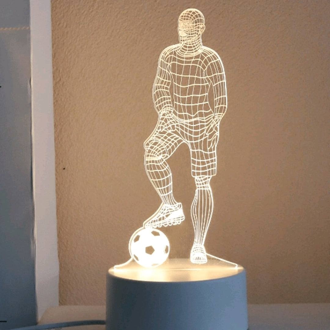 Football Sports 3d Led Night Light