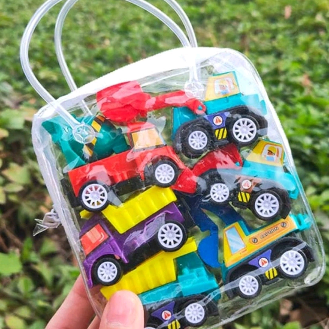 6pcs Mini Car Sets For Kids