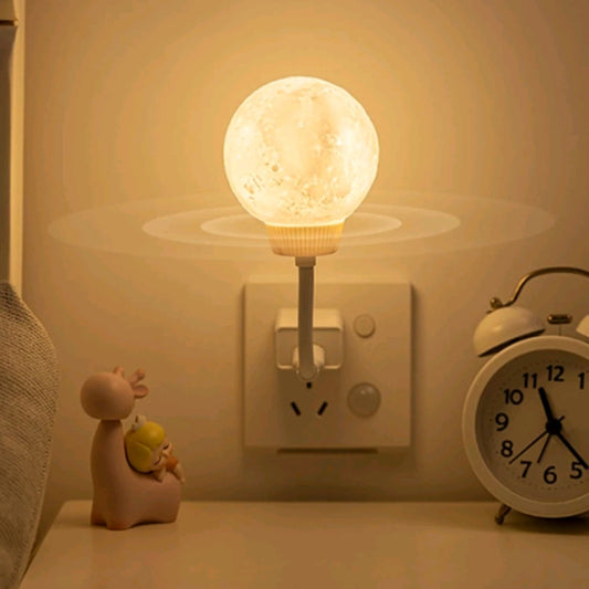 Small Moon Shaped Usb Night Light