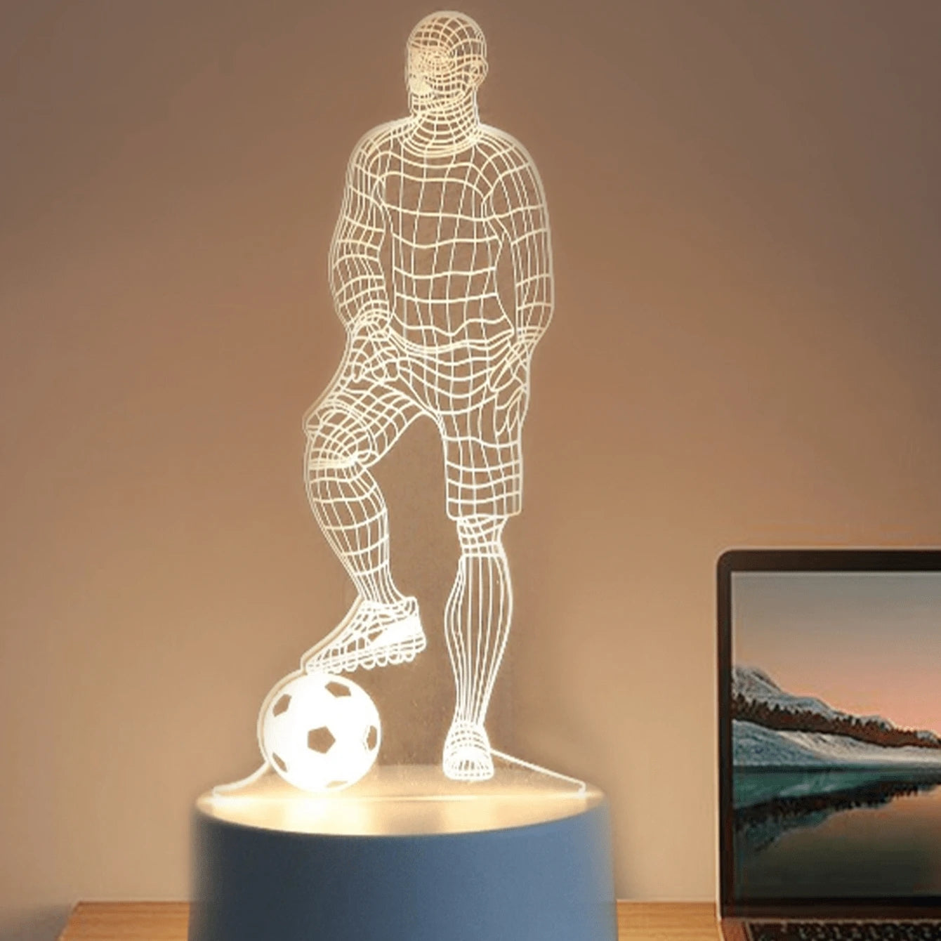 Football Sports 3d Led Night Light