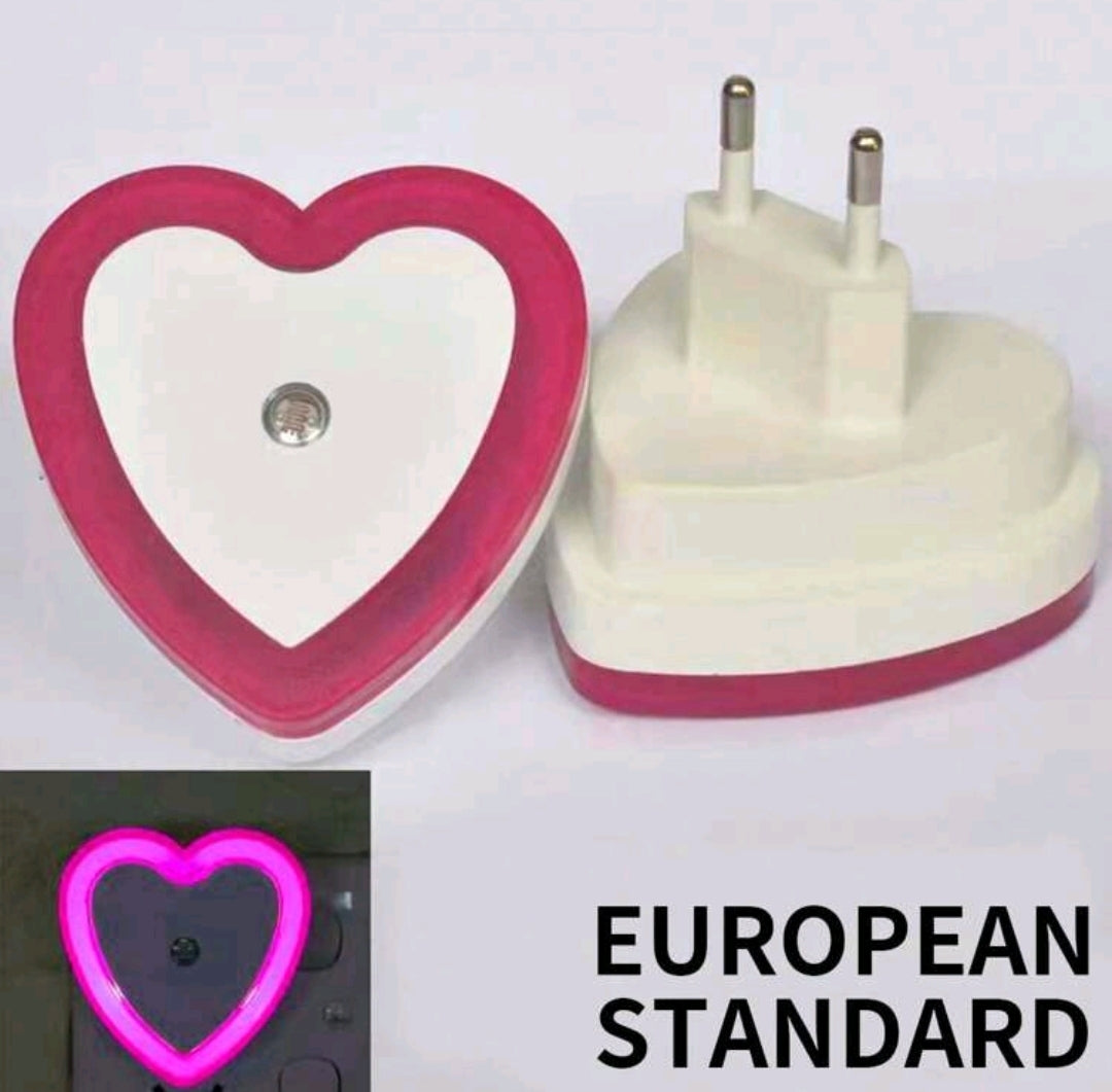 Heart-shaped Induction Led Night Light