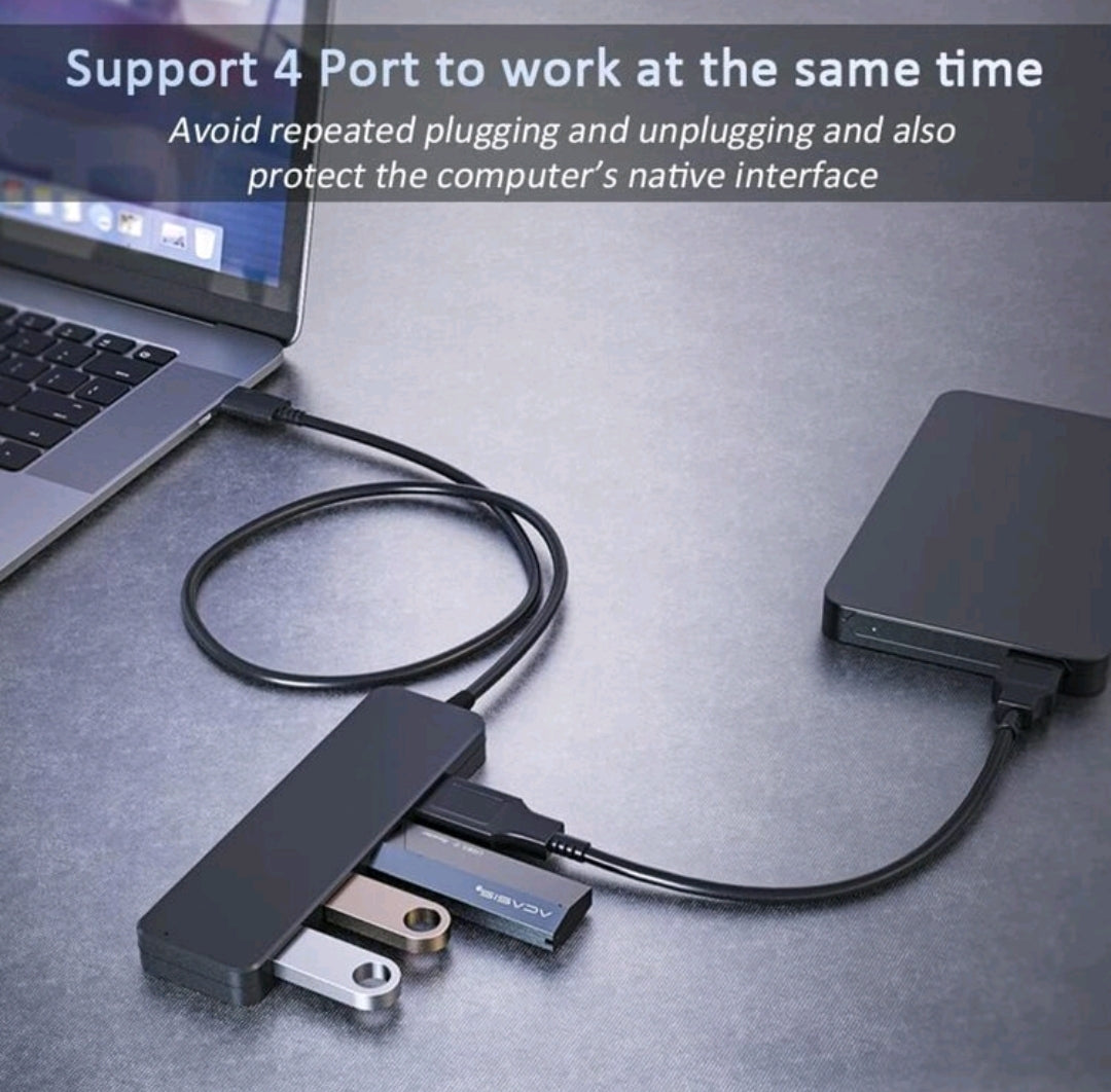 USB 3.0 4-Port USB Hub