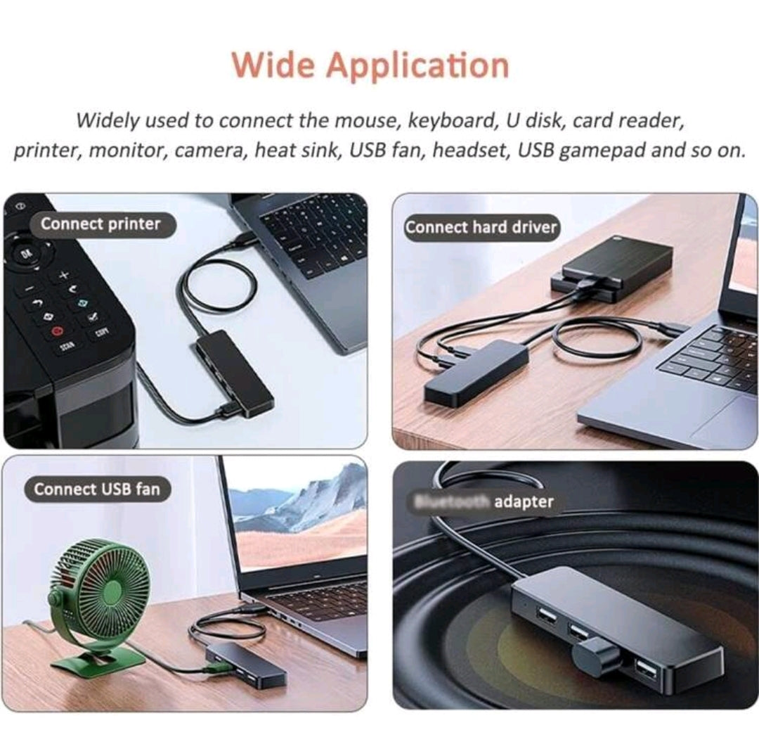 USB 3.0 4-Port USB Hub