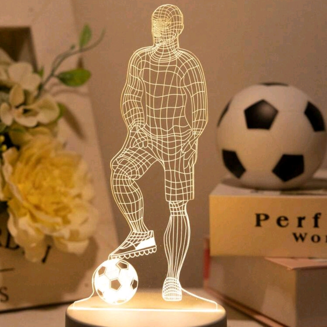 Football Sports 3d Led Night Light