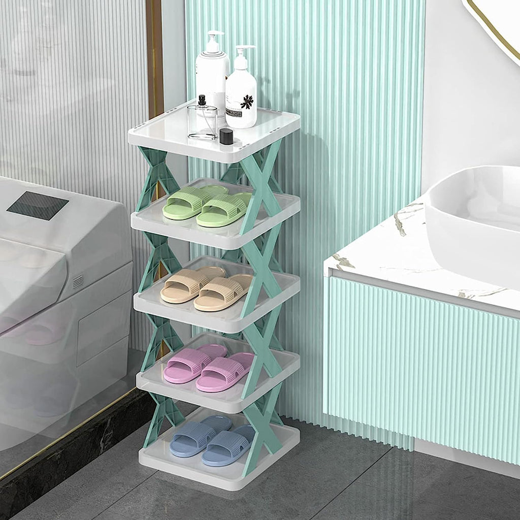 4 Layer Stackable Shoe Storage Box