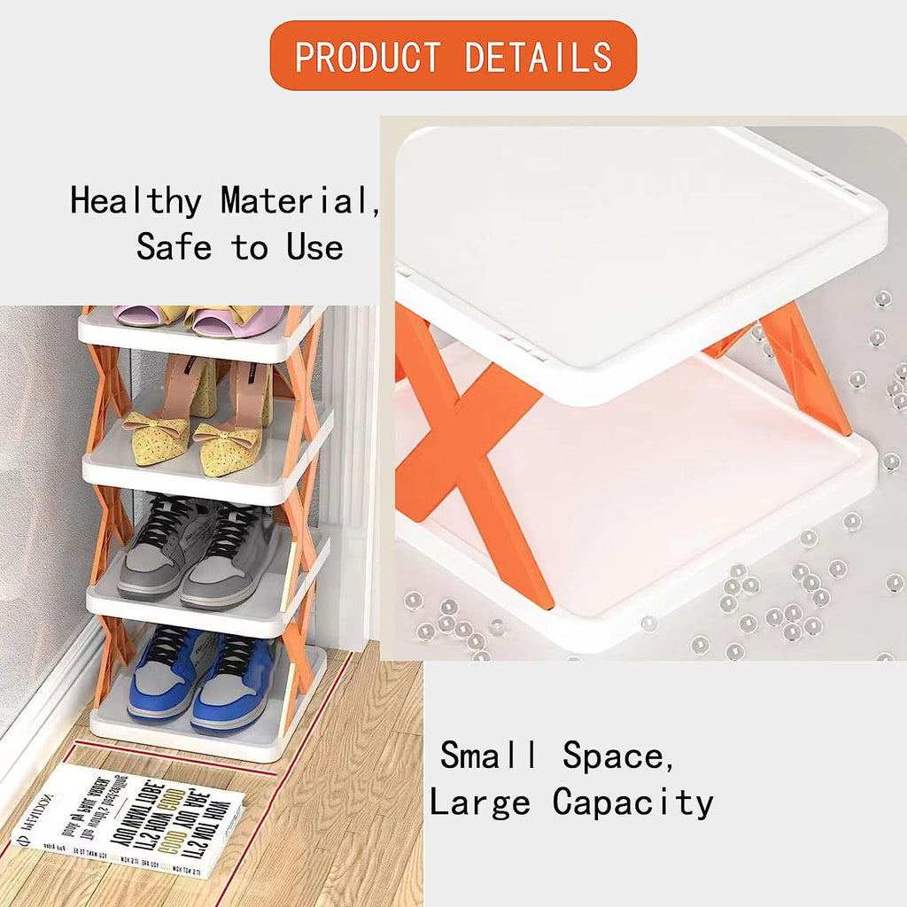 4 Layer Stackable Shoe Storage Box