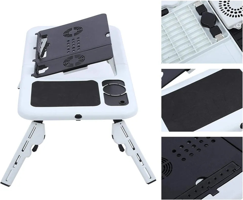 Portable Laptop Table With Cooler Fan