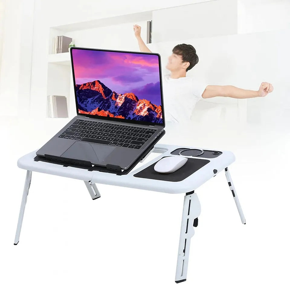 Portable Laptop Table With Cooler Fan