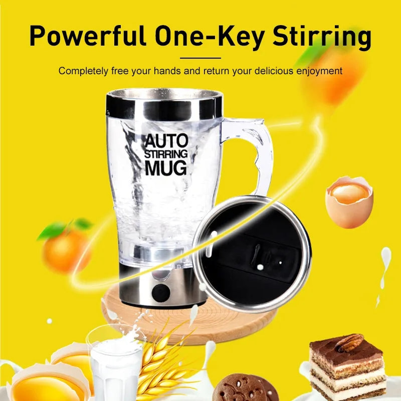 Electric Stirring Coffee Mug